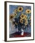 Sunflowers-Claude Monet-Framed Giclee Print