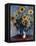 Sunflowers-Claude Monet-Framed Stretched Canvas