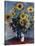 Sunflowers-Claude Monet-Stretched Canvas