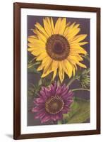 Sunflowers-null-Framed Art Print