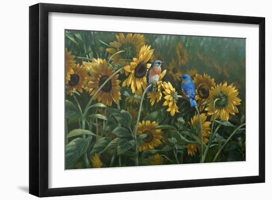 Sunflowers-Michael Jackson-Framed Giclee Print