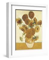 Sunflowers-Vincent van Gogh-Framed Art Print