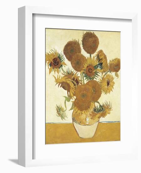 Sunflowers-Vincent van Gogh-Framed Art Print