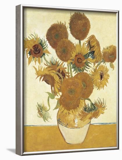 Sunflowers-Vincent van Gogh-Framed Art Print