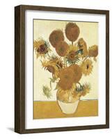 Sunflowers-Vincent van Gogh-Framed Art Print