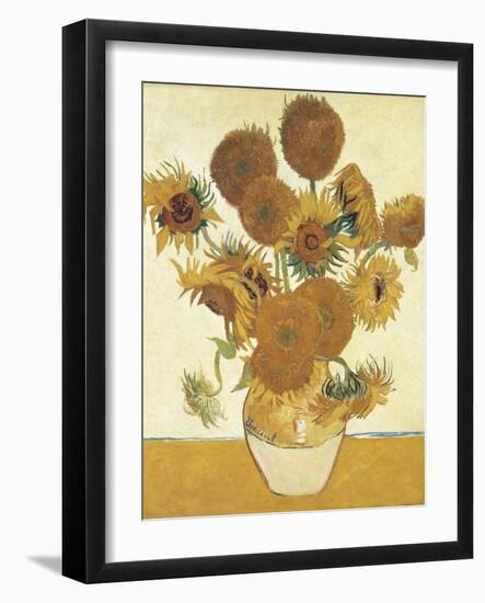 Sunflowers-Vincent van Gogh-Framed Art Print