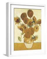 Sunflowers-Vincent van Gogh-Framed Art Print