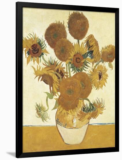 Sunflowers-Vincent van Gogh-Framed Art Print