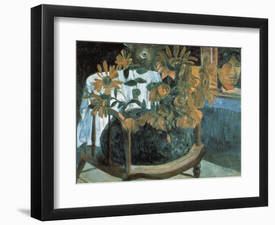 Sunflowers-Paul Gauguin-Framed Giclee Print