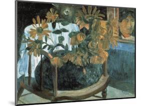 Sunflowers-Paul Gauguin-Mounted Giclee Print