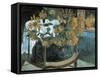 Sunflowers-Paul Gauguin-Framed Stretched Canvas