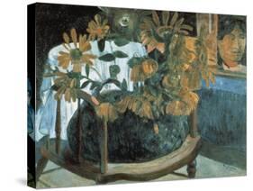 Sunflowers-Paul Gauguin-Stretched Canvas