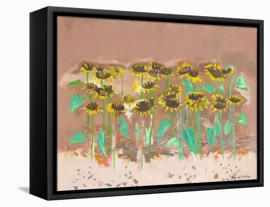 Sunflowers-David Alan Redpath Michie-Framed Stretched Canvas