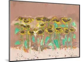 Sunflowers-David Alan Redpath Michie-Mounted Giclee Print