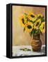 Sunflowers-Julie DeRice-Framed Stretched Canvas