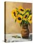 Sunflowers-Julie DeRice-Stretched Canvas