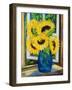 Sunflowers-Julie DeRice-Framed Art Print