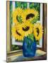 Sunflowers-Julie DeRice-Mounted Art Print