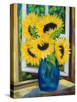 Sunflowers-Julie DeRice-Stretched Canvas