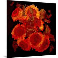 Sunflowers-Linda Arthurs-Mounted Giclee Print