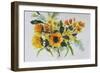 Sunflowers-Marietta Cohen Art and Design-Framed Giclee Print