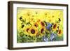 Sunflowers-Ata Alishahi-Framed Giclee Print