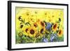 Sunflowers-Ata Alishahi-Framed Giclee Print