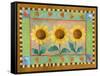 Sunflowers-Fiona Stokes-Gilbert-Framed Stretched Canvas