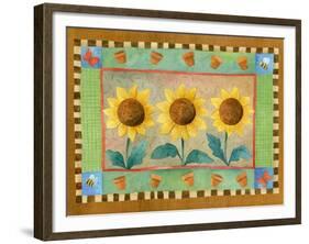 Sunflowers-Fiona Stokes-Gilbert-Framed Giclee Print