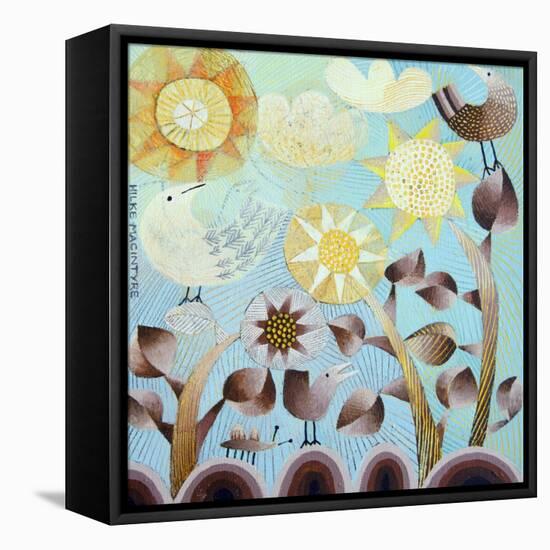 Sunflowers-Hilke Macintyre-Framed Stretched Canvas