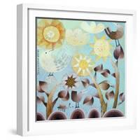 Sunflowers-Hilke Macintyre-Framed Giclee Print