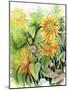 Sunflowers-Michelle Faber-Mounted Giclee Print