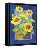 Sunflowers-Fiona Stokes-Gilbert-Framed Stretched Canvas