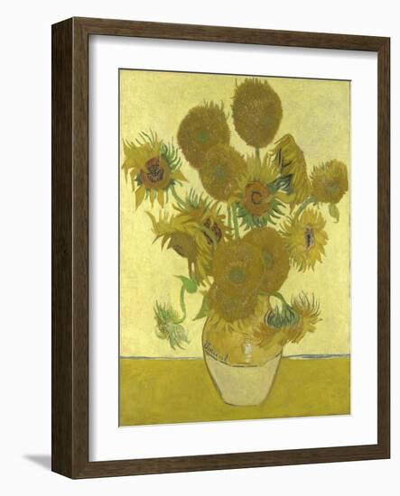 Sunflowers-null-Framed Giclee Print