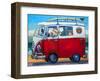 Sunglass Mutt-Connie R. Townsend-Framed Art Print