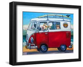 Sunglass Mutt-Connie R. Townsend-Framed Art Print