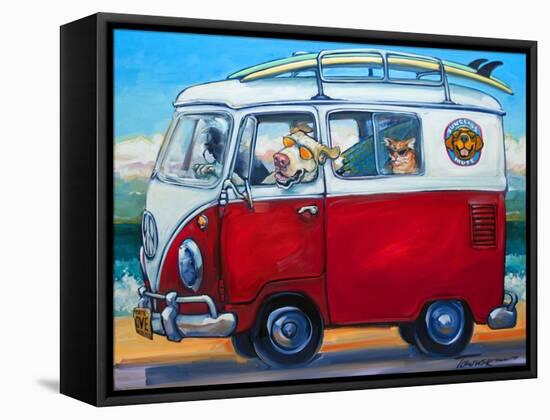 Sunglass Mutt-Connie R. Townsend-Framed Stretched Canvas