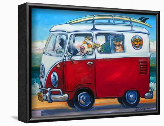 Sunglass Mutt-Connie R. Townsend-Framed Art Print