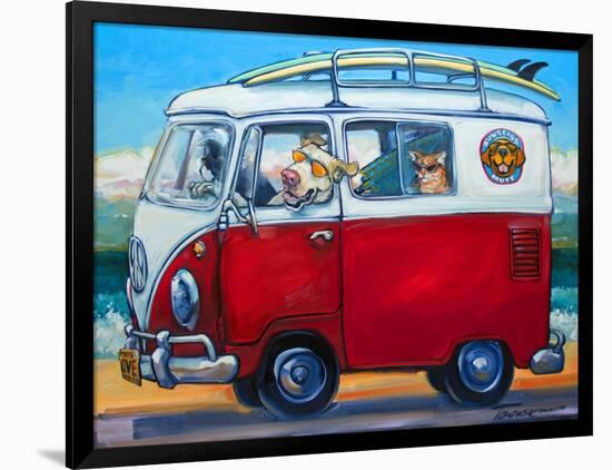 Sunglass Mutt-Connie R. Townsend-Framed Art Print