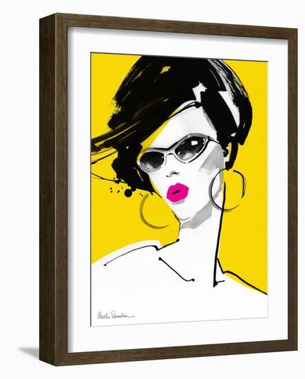 Sunglasses-Aasha Ramdeen-Framed Art Print