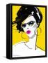 Sunglasses-Aasha Ramdeen-Framed Stretched Canvas