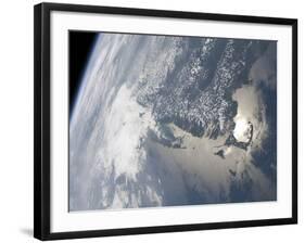 Sunglint On the Waters of Earth-Stocktrek Images-Framed Photographic Print