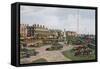 Sunk Gardens, Clacton-On-Sea-Alfred Robert Quinton-Framed Stretched Canvas