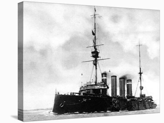 Sunk in Action Off Chile, H.M.S Good Hope-null-Stretched Canvas