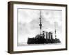 Sunk in Action Off Chile, H.M.S Good Hope-null-Framed Photographic Print
