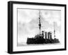 Sunk in Action Off Chile, H.M.S Good Hope-null-Framed Photographic Print