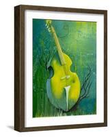 Sunken Dreams Cello-Michelle Faber-Framed Premium Giclee Print