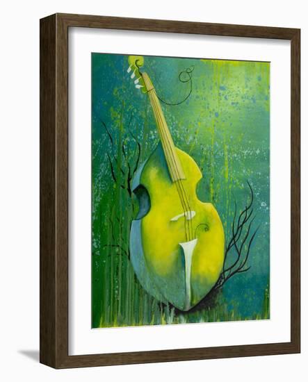 Sunken Dreams Cello-Michelle Faber-Framed Premium Giclee Print