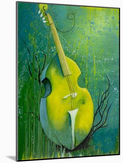 Sunken Dreams Cello-Michelle Faber-Mounted Premium Giclee Print