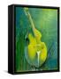 Sunken Dreams Cello-Michelle Faber-Framed Stretched Canvas